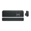 סט מקלדת ועכבר אלחוטי Logitech MX Keys S Combo אפור כהה סט מקלדת ועכבר אלחוטי Logitech MX Keys S Combo אפור כהה