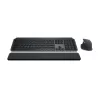 סט מקלדת ועכבר אלחוטי Logitech MX Keys S Combo אפור כהה סט מקלדת ועכבר אלחוטי Logitech MX Keys S Combo אפור כהה
