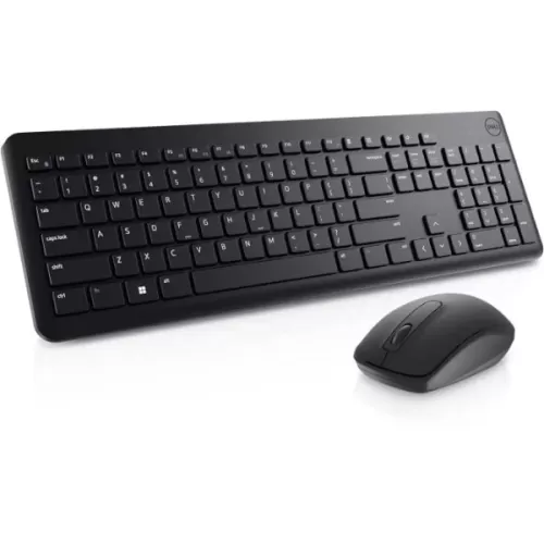 סט מקלדת ועכבר אלחוטי Dell KM3322W צבע שחור
