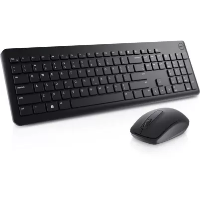 סט מקלדת ועכבר אלחוטי Dell KM3322W צבע שחור