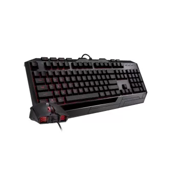 סט מקלדת ועכבר גיימינג Cooler Master Devastator 3 Plus RGB Mechanical SGB-3001-KKMF3-HE צבע שחור
