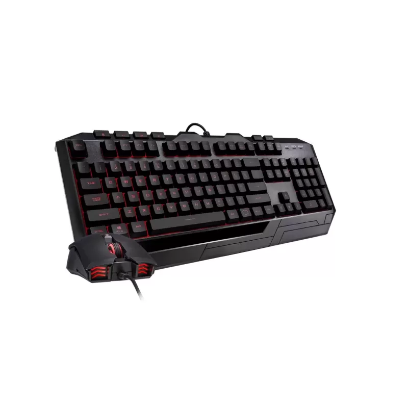 Gaming Keyboard and Mouse Set Cooler Master Devastator 3 Plus RGB Mechanical SGB-3001-KKMF3-HE Color:black