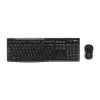 Комплект Беспроводной Клавиатуры и Мыши Logitech MK270 USB LO 920-004519 Цвет:чёрный Комплект Беспроводной Клавиатуры и Мыши Logitech MK270 USB LO 920-004519 Цвет:чёрный