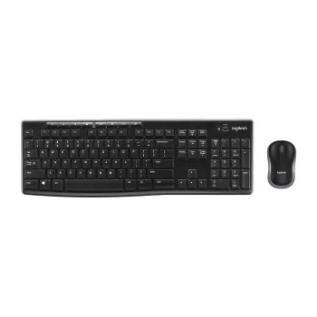 Wireless Keyboard and Mouse Set Logitech MK270 USB LO 920-004519 Color:black