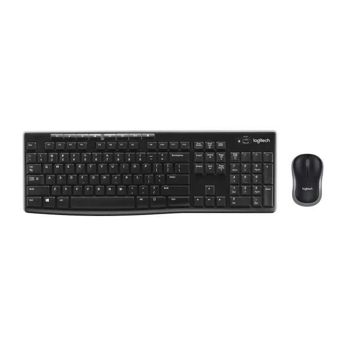 Комплект Беспроводной Клавиатуры и Мыши Logitech MK270 USB LO 920-004519 Цвет:чёрный Комплект Беспроводной Клавиатуры и Мыши Logitech MK270 USB LO 920-004519 Цвет:чёрный