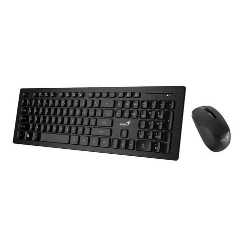 Wireless Keyboard and Mouse Set Genius SLIMSTAR 8008 Color:black Wireless Keyboard and Mouse Set Genius SLIMSTAR 8008 Color:black