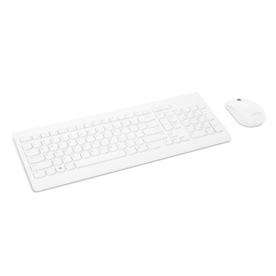 סט מקלדת ועכבר אלחוטי Lenovo 510 Wireless Combo לבן GX30W75337 סט מקלדת ועכבר אלחוטי Lenovo 510 Wireless Combo לבן GX30W75337