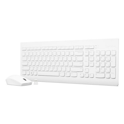 סט מקלדת ועכבר אלחוטי Lenovo 510 Wireless Combo לבן GX30W75337 סט מקלדת ועכבר אלחוטי Lenovo 510 Wireless Combo לבן GX30W75337