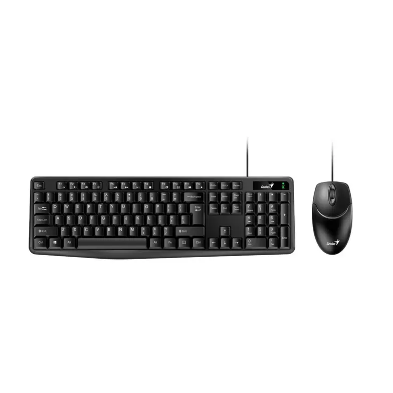 סט מקלדת ועכבר חוטי Genius KM-170 31330006410 צבע שחור סט מקלדת ועכבר חוטי Genius KM-170 31330006410 צבע שחור