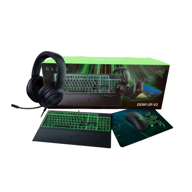 חבילת גיימינג RAZER 4 UP V2 4 -1-GEAR UP V2 צבע שחור