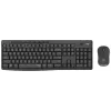 סט מקלדת ועכבר אלחוטי Logitech MK295 Silent 920-009802 צבע שחור