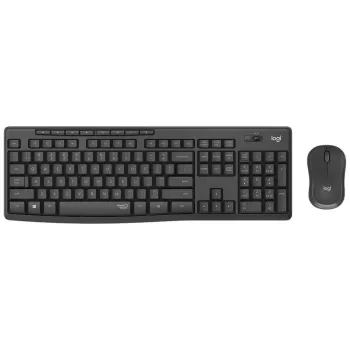 Комплект Беспроводной Клавиатуры и Мыши Logitech MK295 Silent 920-009802 Цвет:чёрный Комплект Беспроводной Клавиатуры и Мыши Logitech MK295 Silent 920-009802 Цвет:чёрный