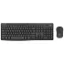 סט מקלדת ועכבר אלחוטי Logitech MK295 Silent 920-009802 צבע שחור