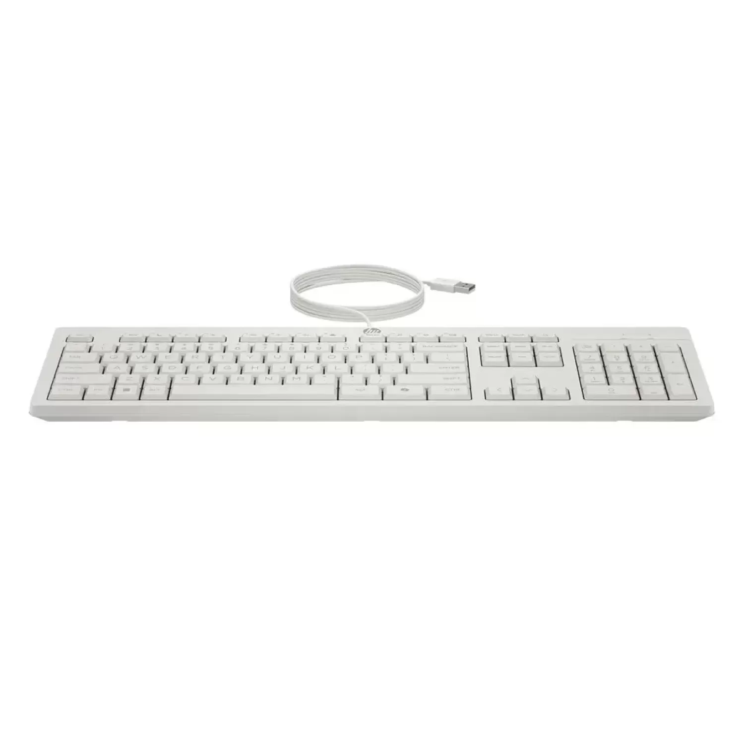 Проводная Клавиатура и Мышь HP 225 Wired Mouse and Keyboard G2 white AW5S6AA