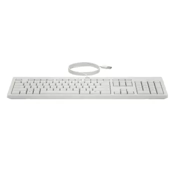 סט מקלדת ועכבר חוטי HP 225 Wired Mouse and Keyboard G2 לבן AW5S6AA סט מקלדת ועכבר חוטי HP 225 Wired Mouse and Keyboard G2 לבן AW5S6AA