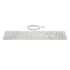 סט מקלדת ועכבר חוטי HP 225 Wired Mouse and Keyboard G2 לבן AW5S6AA