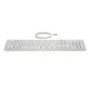 סט מקלדת ועכבר חוטי HP 225 Wired Mouse and Keyboard G2 לבן AW5S6AA