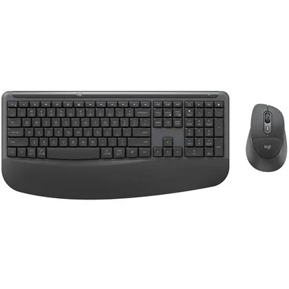 סט מקלדת ועכבר אלחוטי Logitech Logitech Signature Comfort MK880 Combo keyboard+mouse |USB, Bluetooth 920-013969