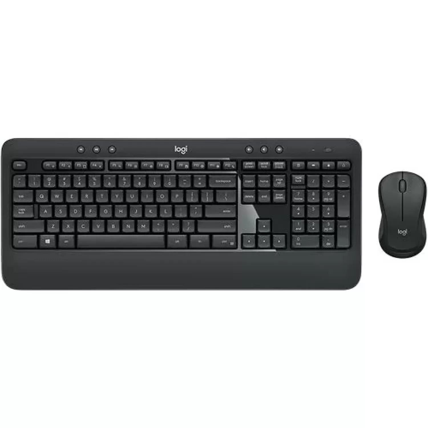 Wireless Keyboard and Mouse Set Logitech MK540 920-008671 Color:black