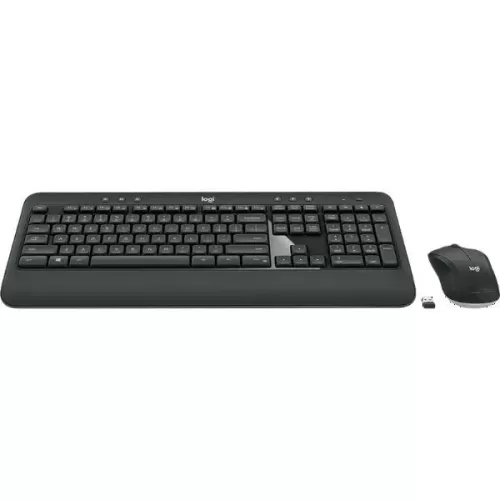 סט מקלדת ועכבר אלחוטי Logitech MK540 920-008671 צבע שחור