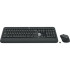 סט מקלדת ועכבר אלחוטי Logitech MK540 920-008671 צבע שחור..