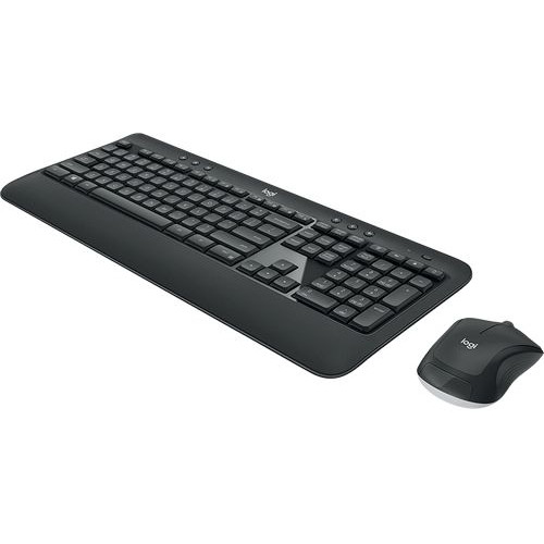 סט מקלדת ועכבר אלחוטי Logitech MK540 920-008671 צבע שחור..