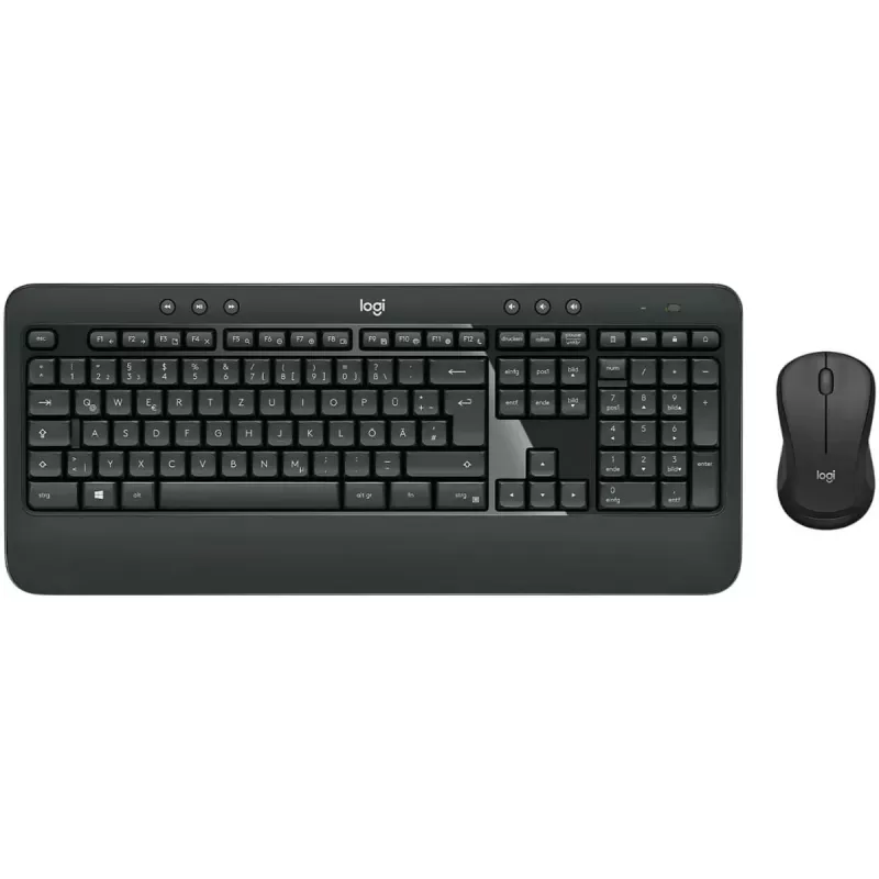 סט מקלדת ועכבר אלחוטי Logitech MK540 920-008671 צבע שחור