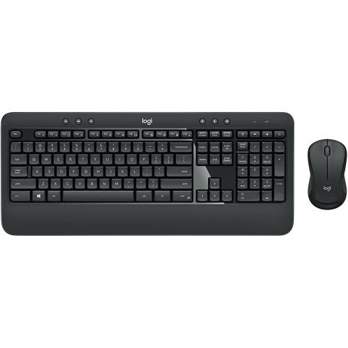 Wireless Keyboard and Mouse Set Logitech MK540 920-008671 Color:black