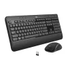 סט מקלדת ועכבר אלחוטי Logitech MK540 920-008671 צבע שחור