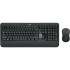 סט מקלדת ועכבר אלחוטי Logitech MK540 920-008671 צבע שחור..