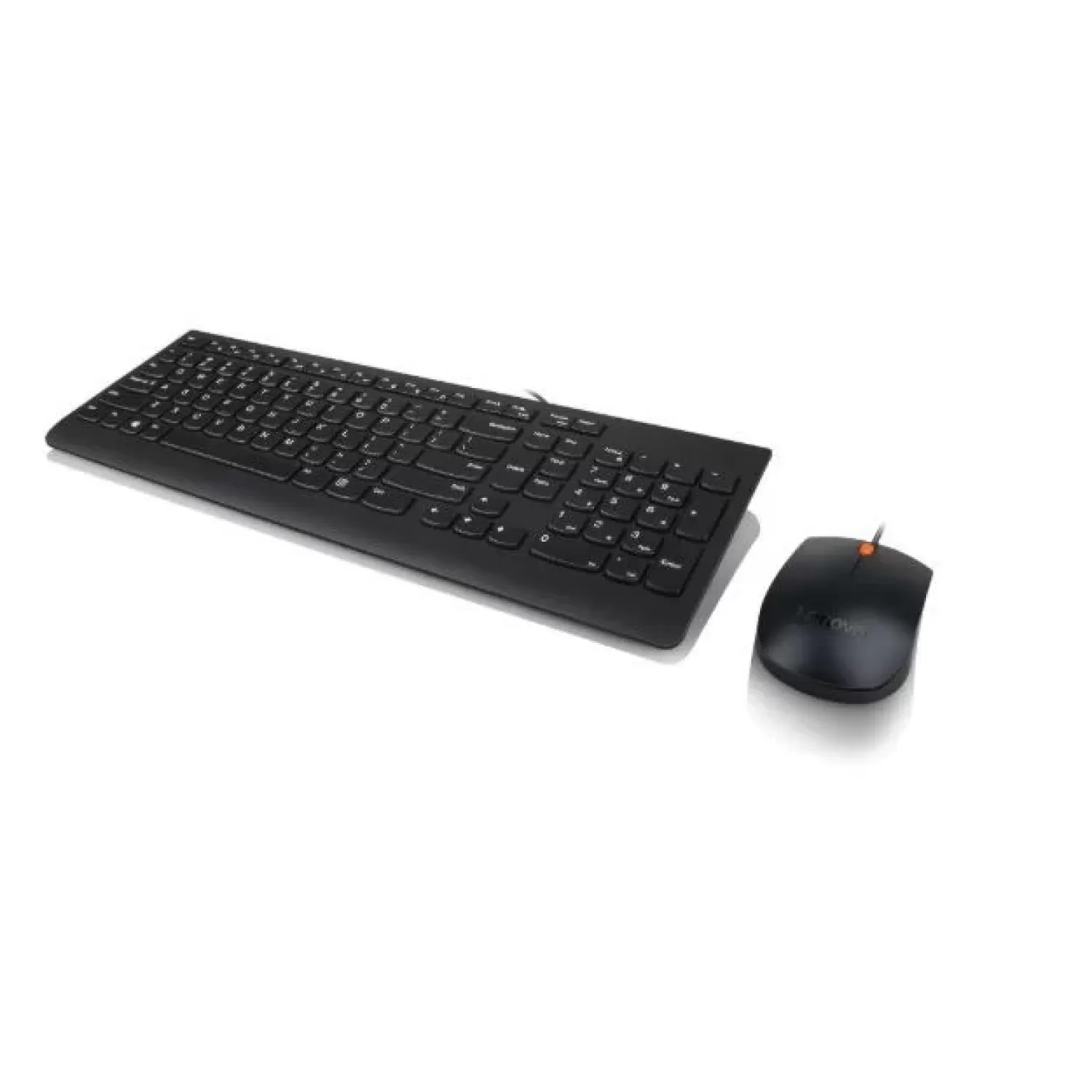 Wired Keyboard and Mouse Set Lenovo 300 USB Combo GX30M39623 Color:black