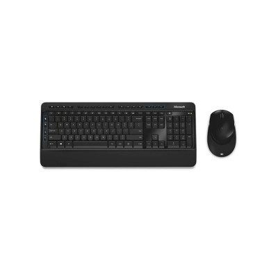 Wireless Keyboard and Mouse Set Microsoft Wireless Desktop 3050 with AES Wireless Keyboard and Mouse Set Microsoft Wireless Desktop 3050 with AES