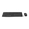 סט מקלדת ועכבר אלחוטי Logitech MK295 SILENT WIRELESS COMBO 920-009782 צבע שחור