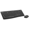 סט מקלדת ועכבר אלחוטי Logitech MK295 SILENT WIRELESS COMBO 920-009782 צבע שחור