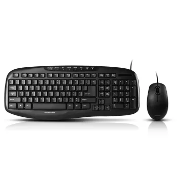 Keyboard and Mouse Set Silver Line MM-1688HEA