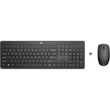 סט מקלדת ועכבר אלחוטי HP 235 Wireless Mouse and Keyboard Combo 1Y4D0UT