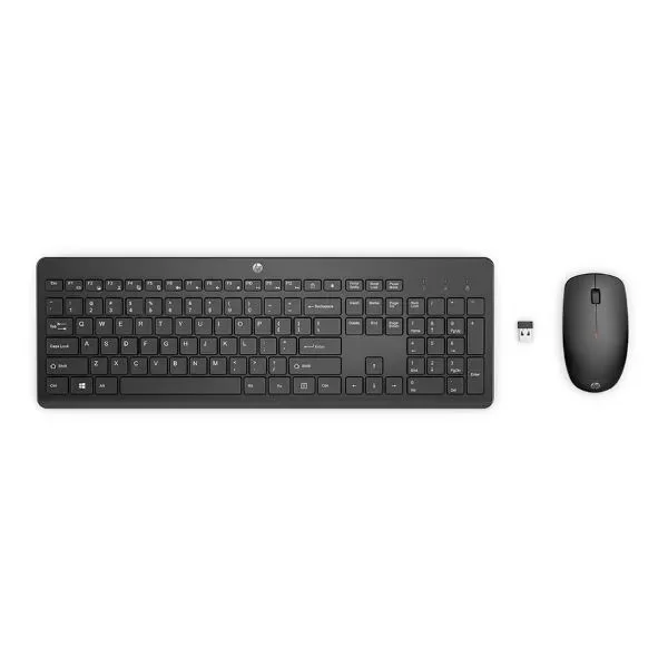 סט מקלדת ועכבר אלחוטי HP 235 Wireless Mouse and Keyboard Combo 1Y4D0UT