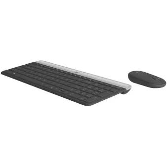 Комплект Беспроводной Клавиатуры и Мыши Logitech MK470 US Graphite 920-009437