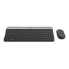 Комплект Беспроводной Клавиатуры и Мыши Logitech MK470 US Graphite 920-009437