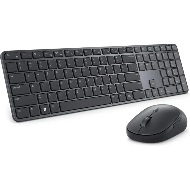 Комплект Беспроводной Клавиатуры и Мыши Dell Pro 7 Slim Keyboard and Mouse KM726 580-BDHR Цвет:чёрный Комплект Беспроводной Клавиатуры и Мыши Dell Pro 7 Slim Keyboard and Mouse KM726 580-BDHR Цвет:чёрный