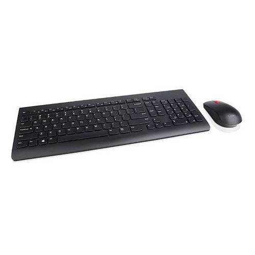 סט מקלדת ועכבר אלחוטי Lenovo Wireless Keyboard Mouse Combo GX30W22197 צבע שחור