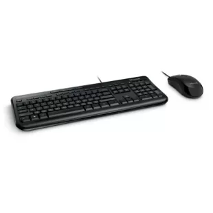 Wired Keyboard and Mouse Set Microsoft Wired Desktop 600 3J2-00004 Color:black