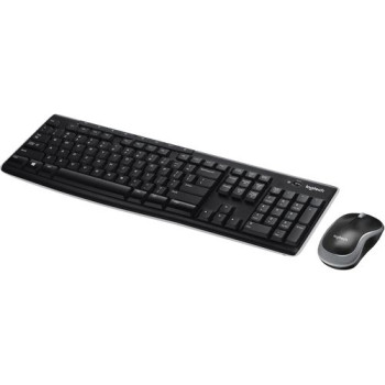 Wireless Keyboard and Mouse Set Logitech MK270 arabic 920-004522 Color:black