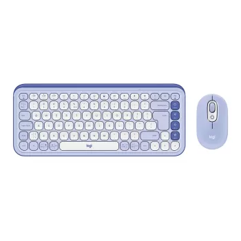 Беспроводной Комплект Клавиатура + Мышь Logitech POP ICON COMBO 920-013078 Беспроводной Комплект Клавиатура + Мышь Logitech POP ICON COMBO 920-013078