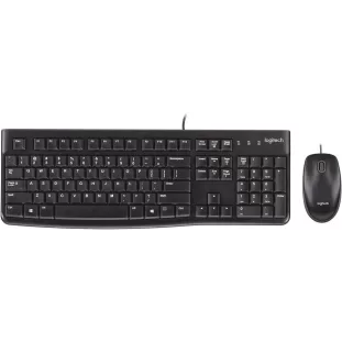 Wired Keyboard and Mouse Set Logitech MK120 92000-254-50