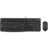 סט מקלדת ועכבר חוטי Logitech MK120 92000-254-50