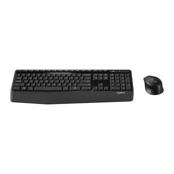 Wireless Keyboard and Mouse Set Logitech MK345 english 920-006491 Color:black