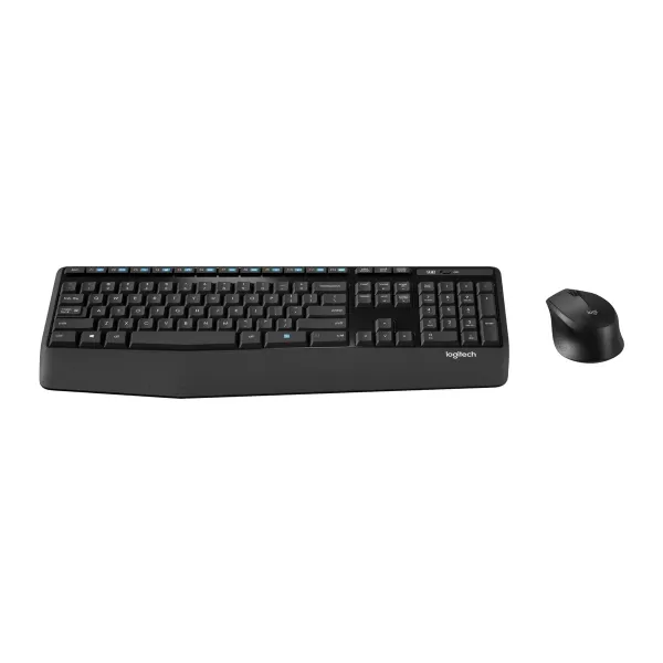 Wireless Keyboard and Mouse Set Logitech MK345 english 920-006491 Color:black