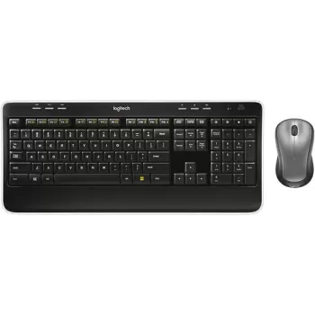 Wireless Keyboard and Mouse Set Logitech MK520 920-002617 Color:black, silver