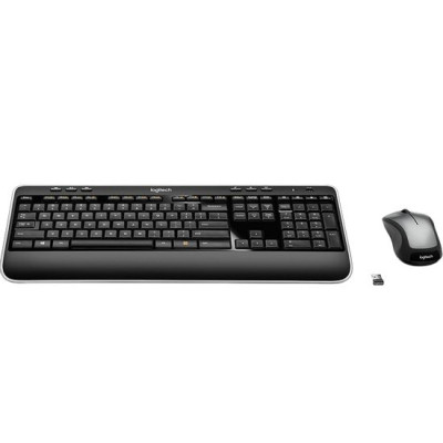 Wireless Keyboard and Mouse Set Logitech MK520 920-002617 Color:black, silver Wireless Keyboard and Mouse Set Logitech MK520 920-002617 Color:black, silver